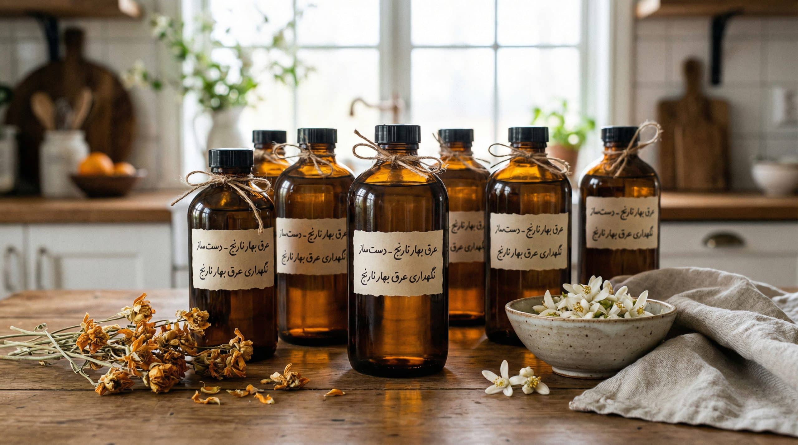 نگهداری عرق بهار نارنج