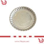 سینی مسی لب چین تو سفید(قلع شده)
